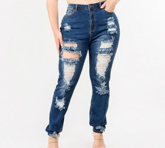 HIGH WAIST WEEKEND JEANS